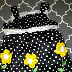 Black & White Polka Dot Dress